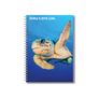 Waving Turtle Scuba Diving Log Book