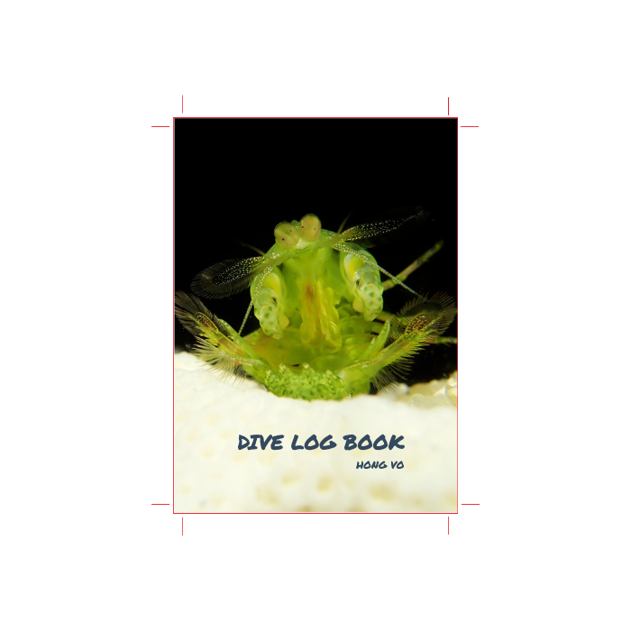 Custom Scuba Log Book - Online Designer