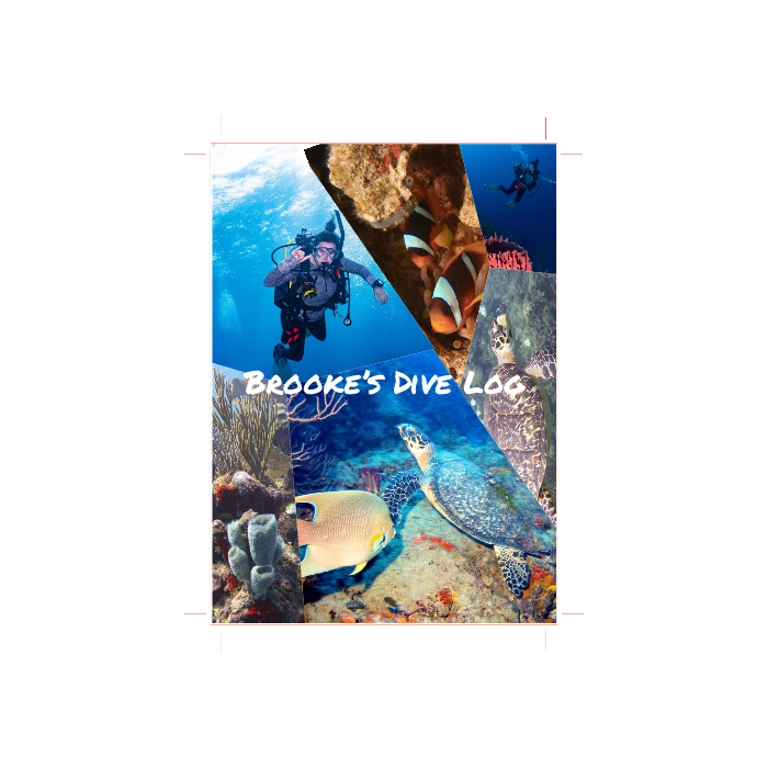 Custom Scuba Log Book - Online Designer