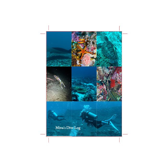 Custom Scuba Log Book - Online Designer