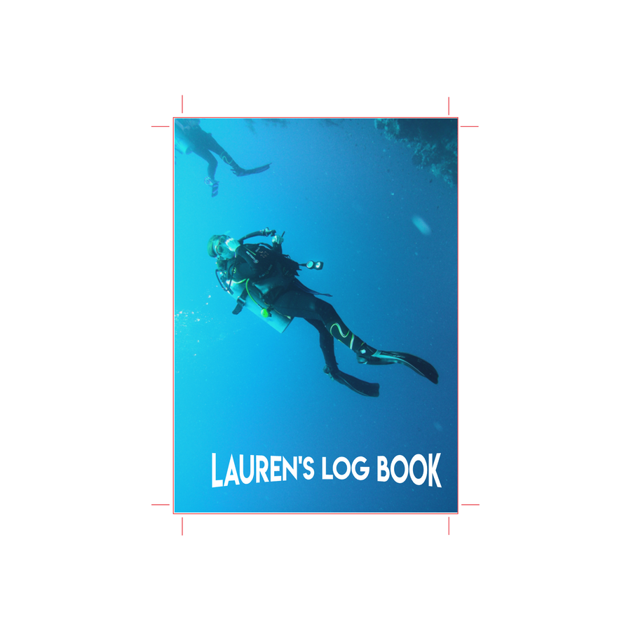 Custom Scuba Log Book - Online Designer