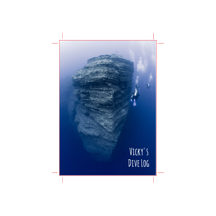 Custom Scuba Log Book - Online Designer