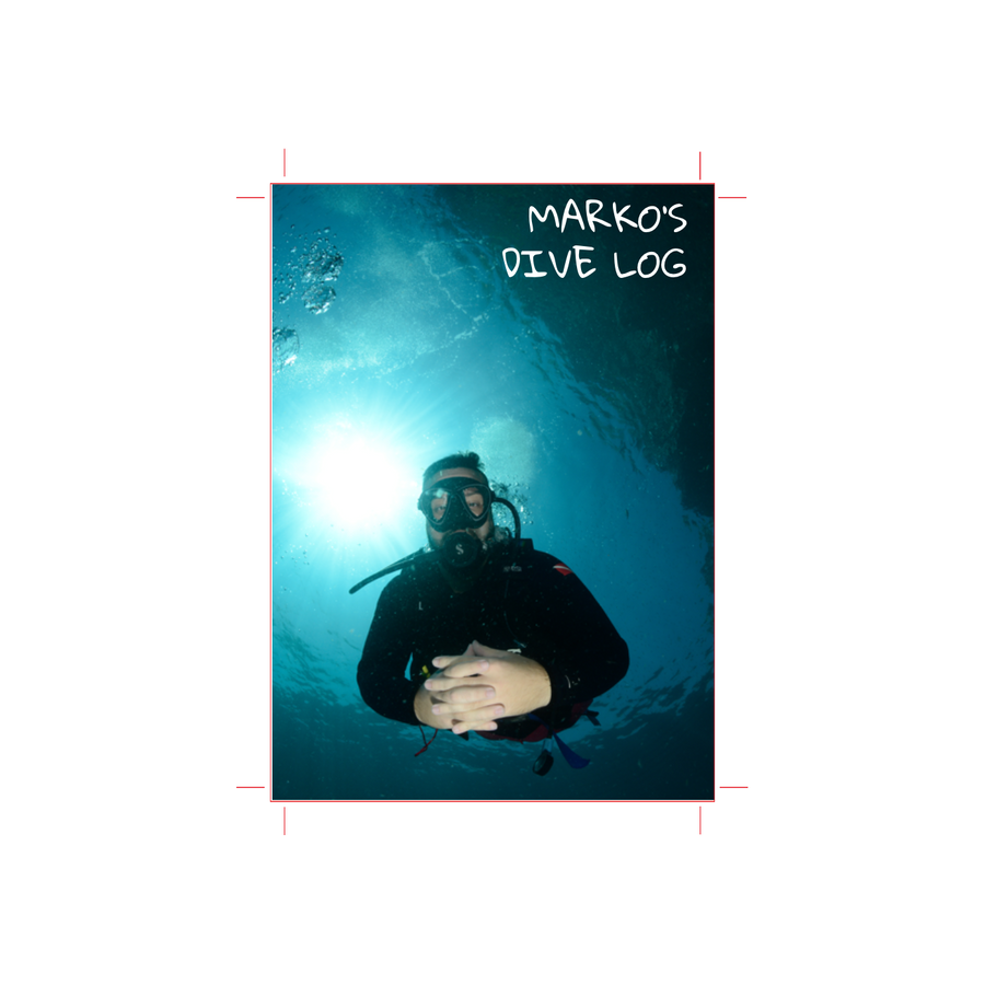 Custom Scuba Log Book - Online Designer