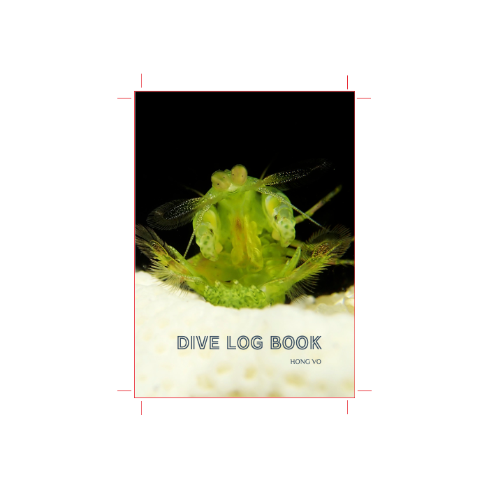 Custom Scuba Log Book - Online Designer