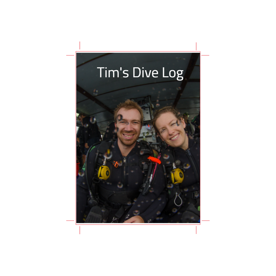 Custom Scuba Log Book - Online Designer