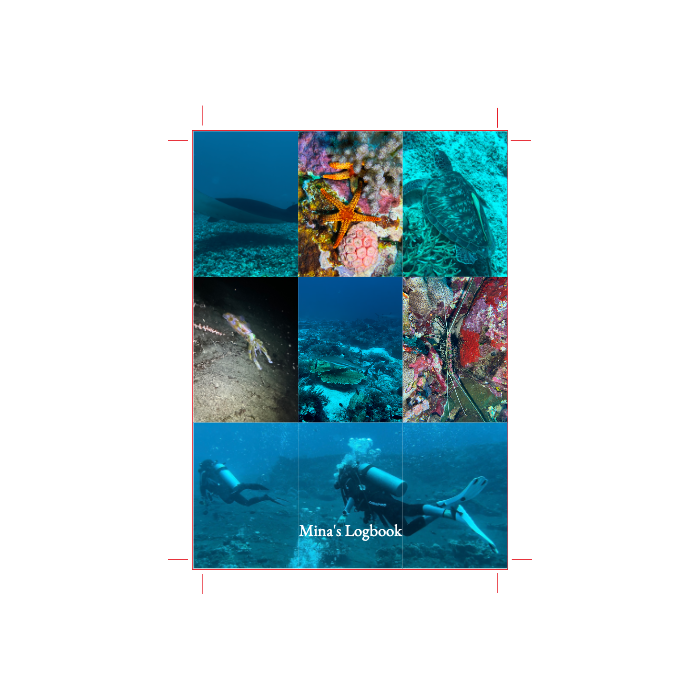 Custom Scuba Log Book - Online Designer