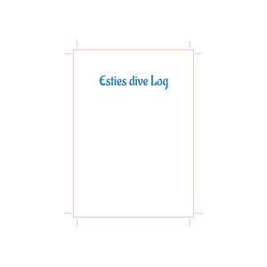 Custom Scuba Log Book - Online Designer