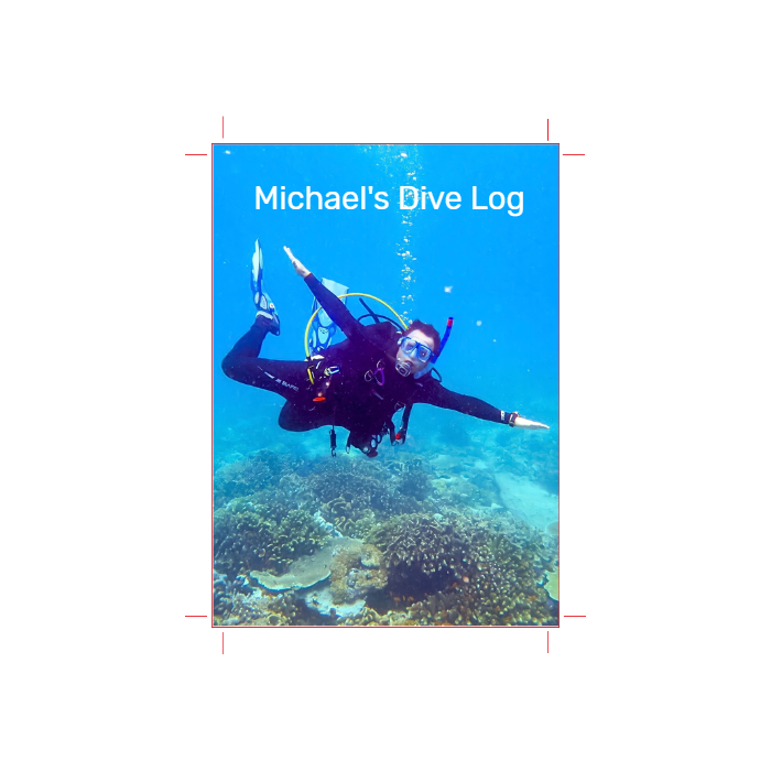 Custom Scuba Log Book - Online Designer