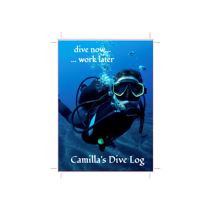 Custom Scuba Log Book - Online Designer