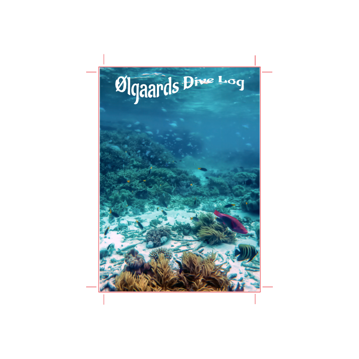 Custom Scuba Log Book - Online Designer