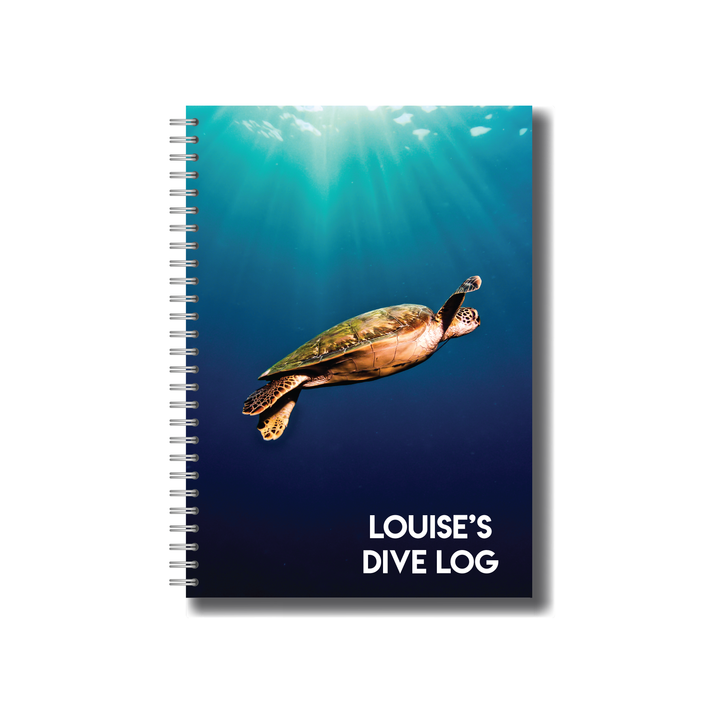Turtle Sunbeam Scuba Diving Log Book