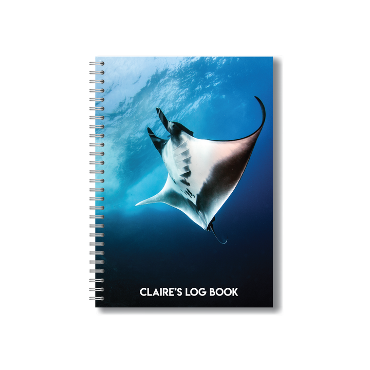 Manta Scuba Diving Log Book