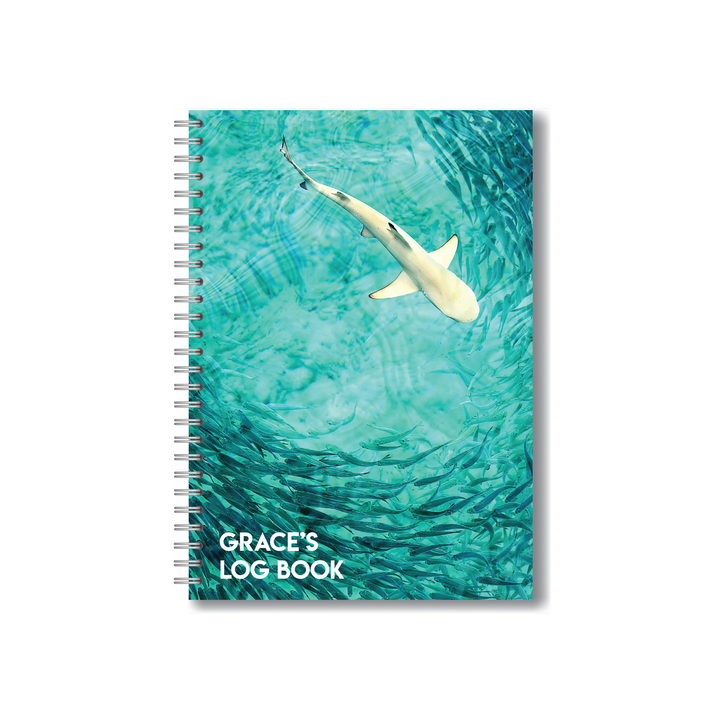Shark and School Scuba Diving Log Book